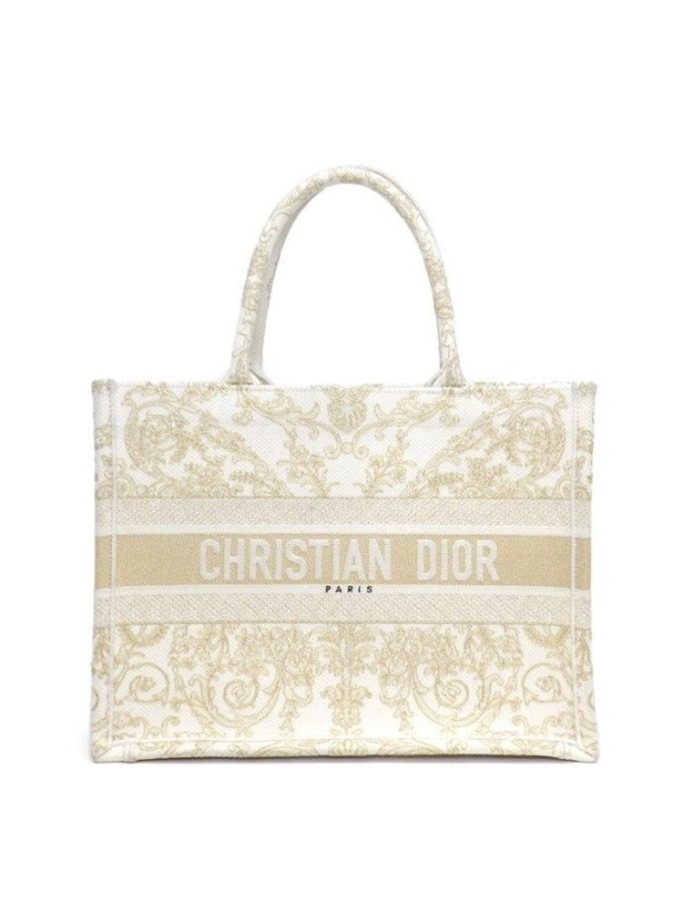 Dior Tote Bag Book White Esque Butterfly Conelli Embroidery
